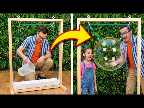 Amazing DIY Backyard Crafts & Furniture by 5-Minute Crafts PLAY! 🏡