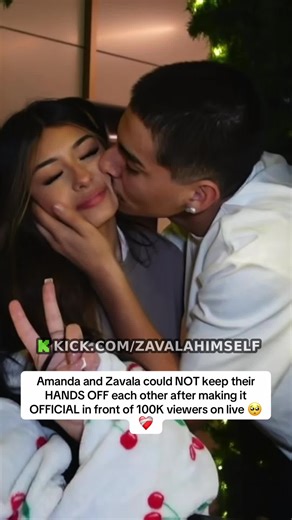 Zavala and Amanda's Romantic Live Stream Moments