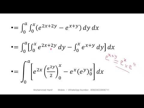 Triple Integral of e^(x+y+z) | Step-by-Step Evaluation (With Limits)
