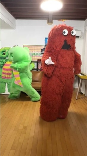 ガチャピンとムックがソーラン節 自由形に挑戦！？#踊ってみた #ソーラン節 #dance