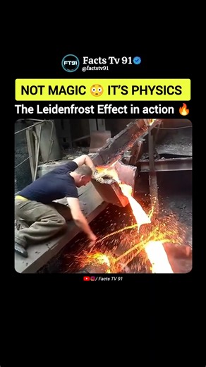 Why This Man Can Touch Molten Metal 🤯