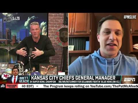 Brent Veach says Mansoor Delane should be a BIG impact on 3rd downs 💪 | The Pat McAfee Show