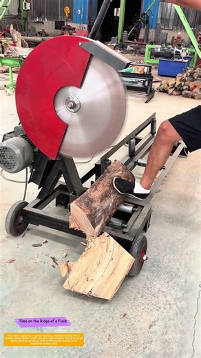 Slicing the Log: How a 24-Inch Blade Turns Timber Into Stove-Ready Splits