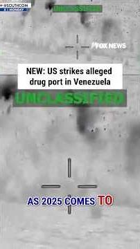 NEW: U.S. strikes alleged drug port in Venezuela #shorts #world #news #venezuela #foxnews #usnews