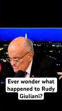 Ever wonder what happened to Rudy Giuliani?