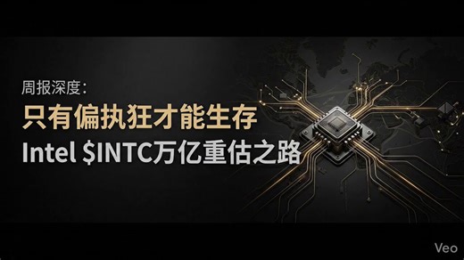 $INTC 26 Q1 这份超预期财报是历史性的转折它会从一个故事走到成为美国版台积电？独家拆解从人、钱、技术、客户、良率、现金流和估值七个层面，拆解 Intel 到底有没有资格承接这个新叙事。Intel 的问题，已经不是能不能活下来，什么才是这个时代最昂贵也最稀缺的资产。25/4月跟踪到现在见订阅