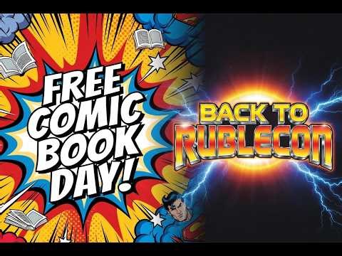 We Hit 3 Comic Shops + Rublecon?! Nerd Vlog