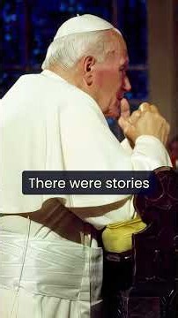 Why Pope John Paul II Was Always Late. #popejohnpaulii #stjohnpaulii #eucharist #adoration