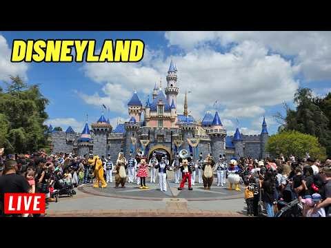 🔴Live Disneyland resort Tuesday for rides, shows and everything else 10/20/2026