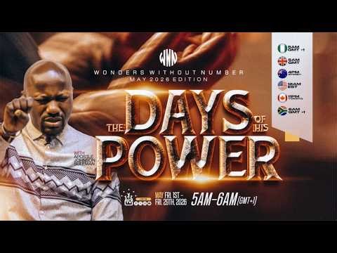 Apostle Suleman LIVE: THE DAYS OF HIS POWER!🔥 || WWN #Day 10 - MAY Edition || 14th MAY, 2026