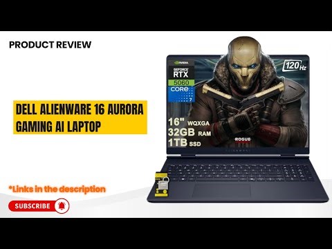 Alienware 16 Aurora Review – RTX 5060 AI Gaming Laptop, WQXGA 120Hz Powerhouse!