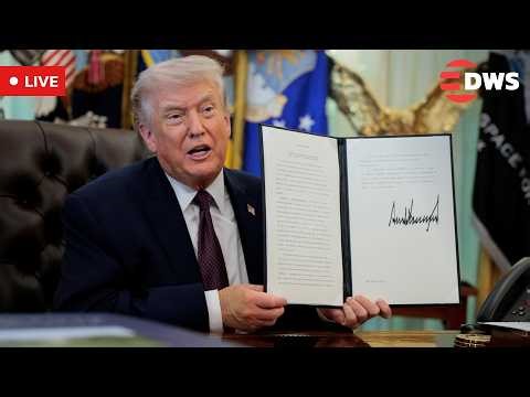LIVE: U.S. President Trump Signs New Executive Order at White House | Major Policy Move | AC15