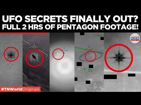 WATCH: Every Single UFO Video Just Released by the Pentagon & DOW