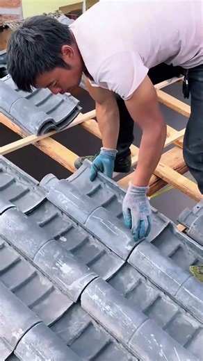 Composite blue tile construction #concretepumptruck #concretelifting #woodworking