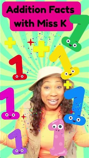Addition Facts | Plus 1 | Addition Facts Song with Miss K