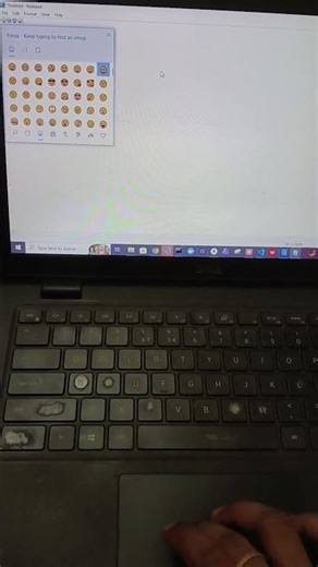 How to use emojis while using laptop 👉 #python #emoji #laptop #computer #whatsappstatus #whatsappweb