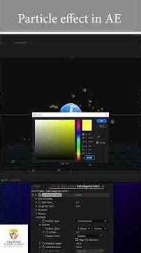 Create STUNNING Particle Effects in Adobe After Effects|CC Particle World Tutorial (Beginner to Pro)