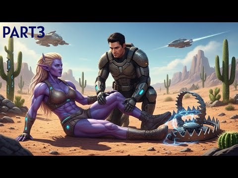 A Human Veteran Saved a Giant Alien Woman — The Next Day, the Emperor Ordered Him to Marry Her.HFY