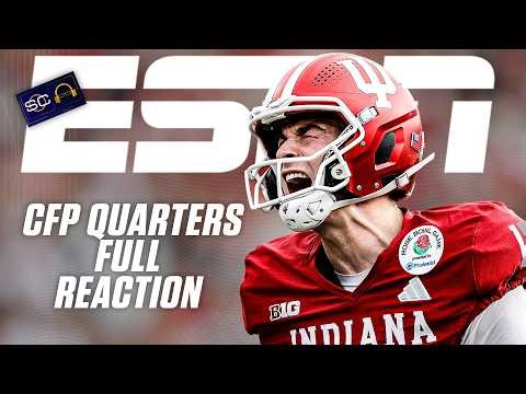 FULL CFP QUARTERFINAL REACTION 👀 Indiana, Ole Miss & Oregon get big wins 🔥 | SC with SVP