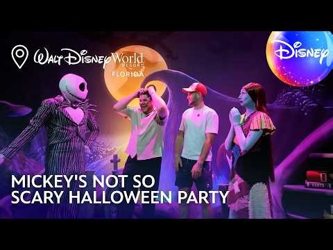 A Night at Mickey’s Not-So-Scary Halloween Party  🎃✨ | Walt Disney World Resort | ⁨@DisneyUK⁩