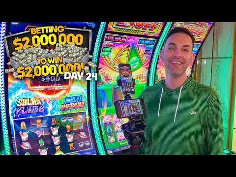Down but not OUT 🤑 Day 24: Betting $2M to WIN $2M