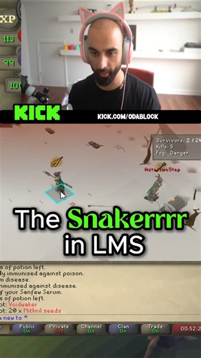 The Snakerrr Strikes Again!