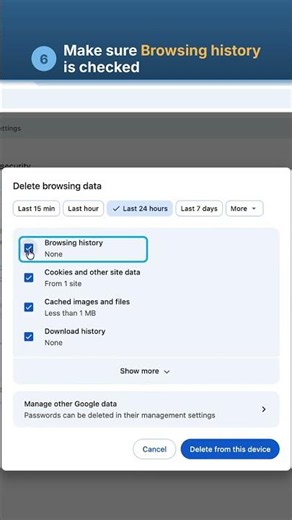 How to Clear Browsing History in Google Chrome