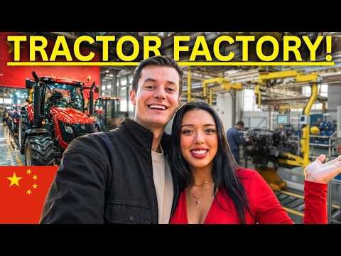 China's Industrial Giant: Tractor Factory Revealed (Exclusive Tour) 🇨🇳