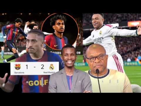 Reyaksyon Rudy AK Kimberly sou viktwa Real Madrid vs Barcelone 2 - 1