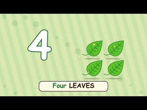 Number Four 4️⃣ Apples & Leaves 🍎🍃 Toddler Counting | Storynest
