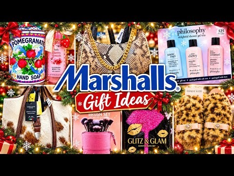 😍 NEW MARSHALLS GIFT IDEAS! 🎄 CHRISTMAS DECOR, DESIGNER BEAUTY & FASHION!