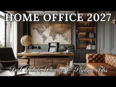Home Office Trends 2027: Layout, Lighting & Decor That Works