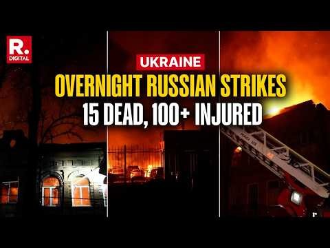 Russia Launches Its Largest Attack Against Ukraine In Weeks, Firing 703 Targets Overnight