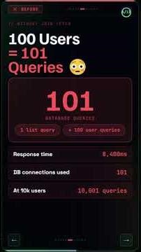 This Mistake is Killing Your Backend Performance ⚠️ | Fix It NOW!