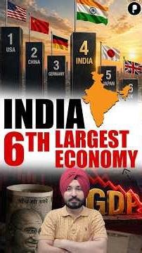 India Economy Ranking 2026 Explained | Why India is 6th Largest Economy Now? GDP Ranking Update