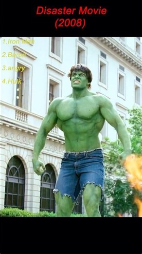 Disaster Movie (2008)｜Iron Man & Hulk Parody Scene Goes Totally Wrong 🤯🦸‍♂️🟢