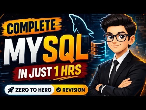 SQL Complete Tutorial in One Shot 🔥 | Class 12 CBSE MySQL Full Syllabus Explained