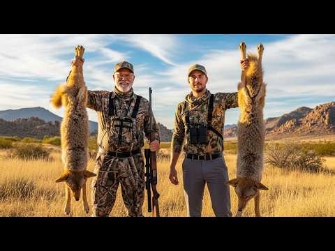 Coyote Attack Caught on Camera | Extreme Close-Range Coyote Hunting in 4K | Pistol, Shotgun & Rifle