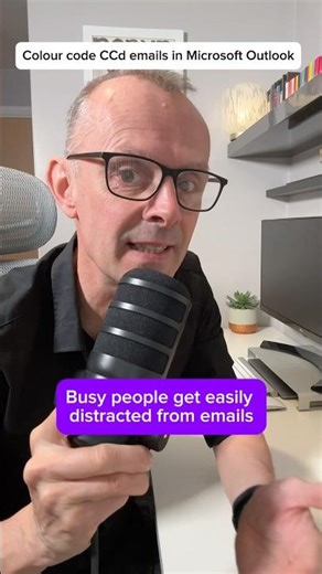 How to automatically colour code incoming CCd emails in your Microsoft Outlook inbox