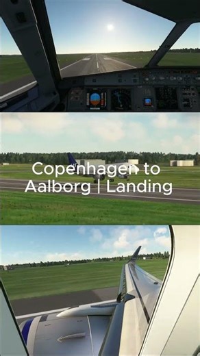 Copenhagen to Aalborg | Landing