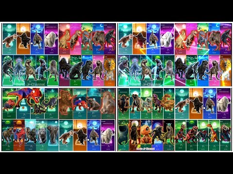 Long Play. gigantosaurus vs t-rex vs baby dinosaur vs lego jurassic world vs mammoth