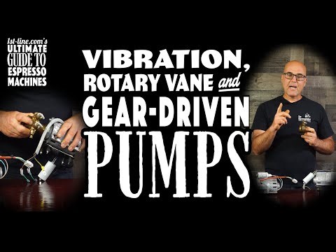 1st-line.com's Ultimate Guide to Espresso Machines: Pumps