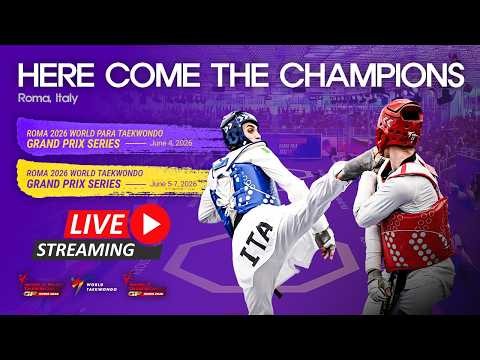 Day 1 Court 2 (All categories) | Roma 2026 World Taekwondo Para Grand Prix