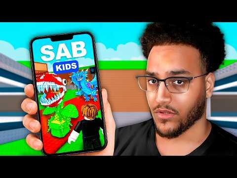 I Tried the New Steal a Brainrot KIDS!