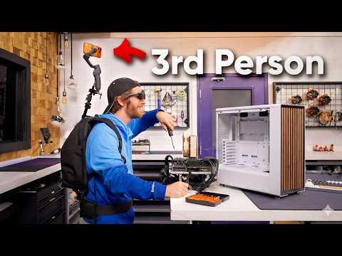 I Watch Myself Build a PC While I Build a PC