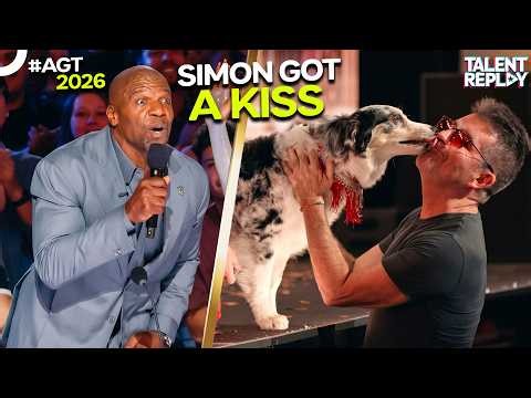 The Dog Act That Made Terry Crews RACE For The GOLDEN BUZZER | AGT 2026 Acro Canine Crew [4K]