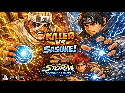 Sasuke vs Killer Bee ⚡🔥 PS5 Epic Battle