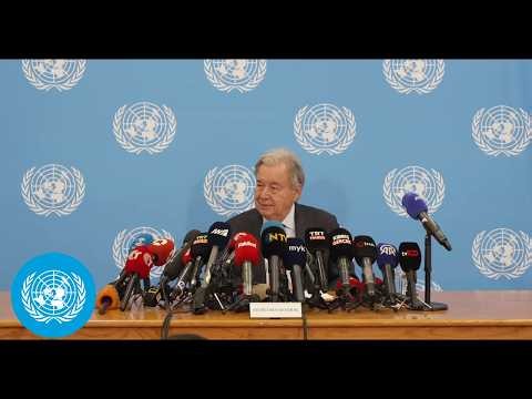 Cyprus: UN fully committed to supporting its people - UN Chief's Press Conference | United Nations