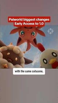 Palworld's biggest changes from Early Access to 1.0