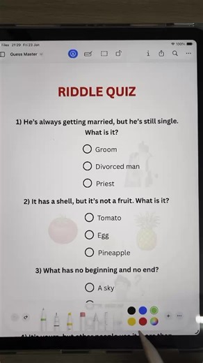 Most Challenging Riddle Quiz for Americans